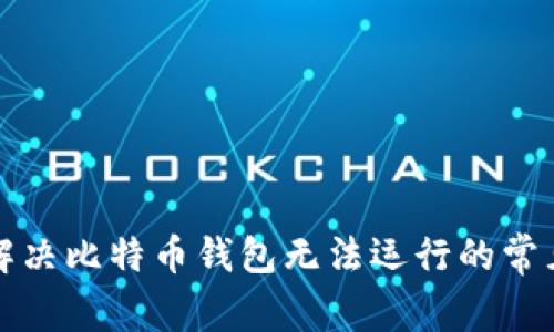 如何解决比特币钱包无法运行的常见问题