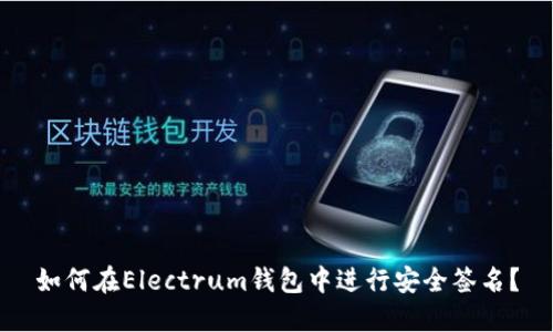 如何在Electrum钱包中进行安全签名？